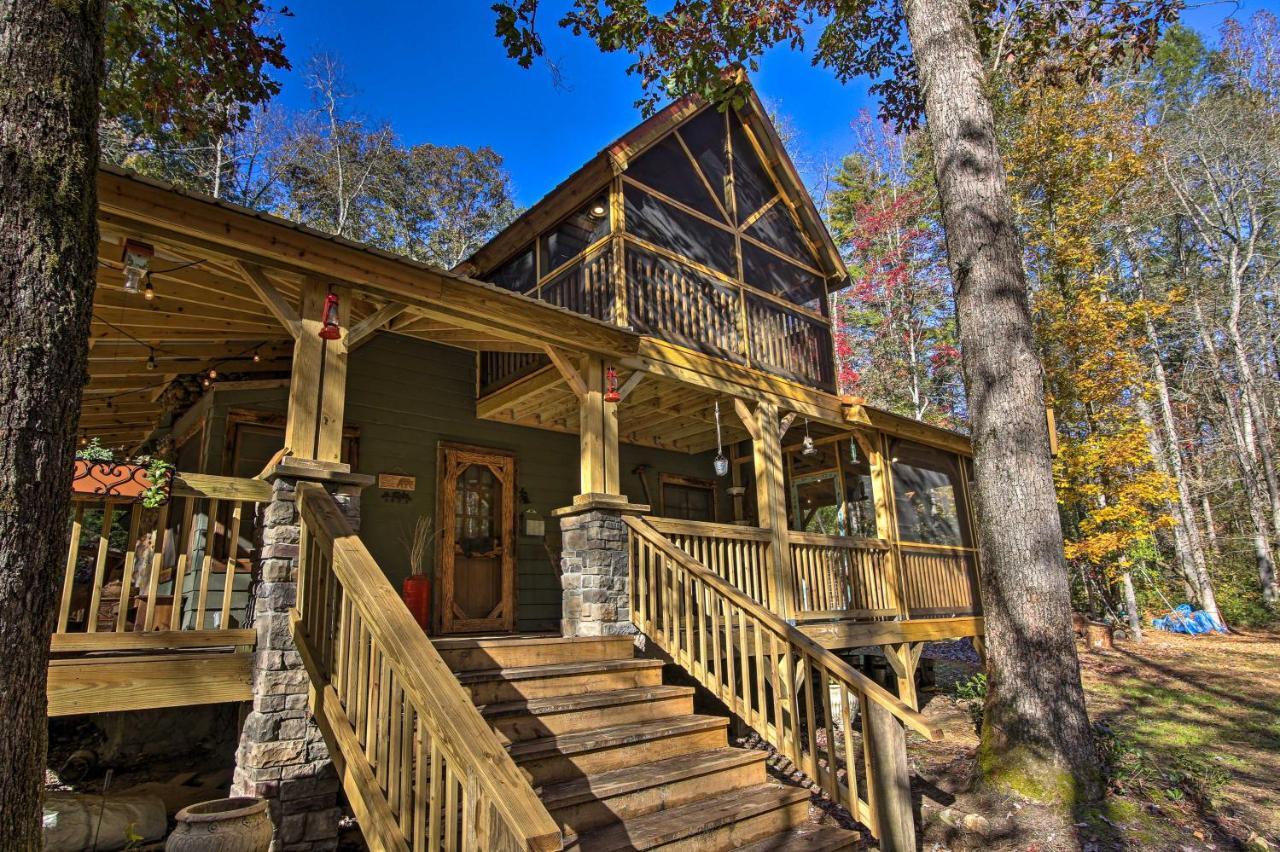 Вилла 5-Acre North Georgia Mountain Retreat With Creek! Sautee Nacoochee Экстерьер фото