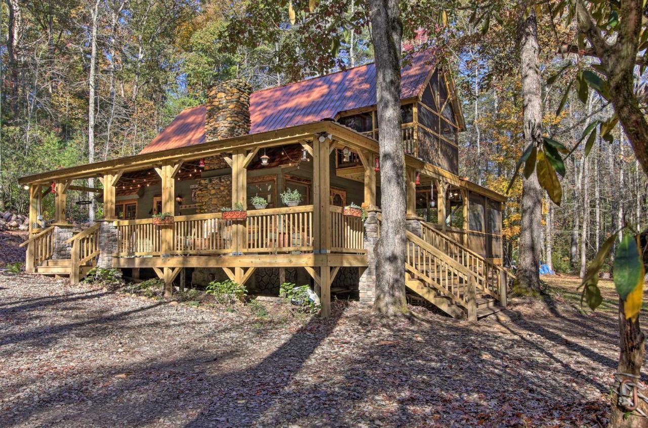 Вилла 5-Acre North Georgia Mountain Retreat With Creek! Sautee Nacoochee Экстерьер фото
