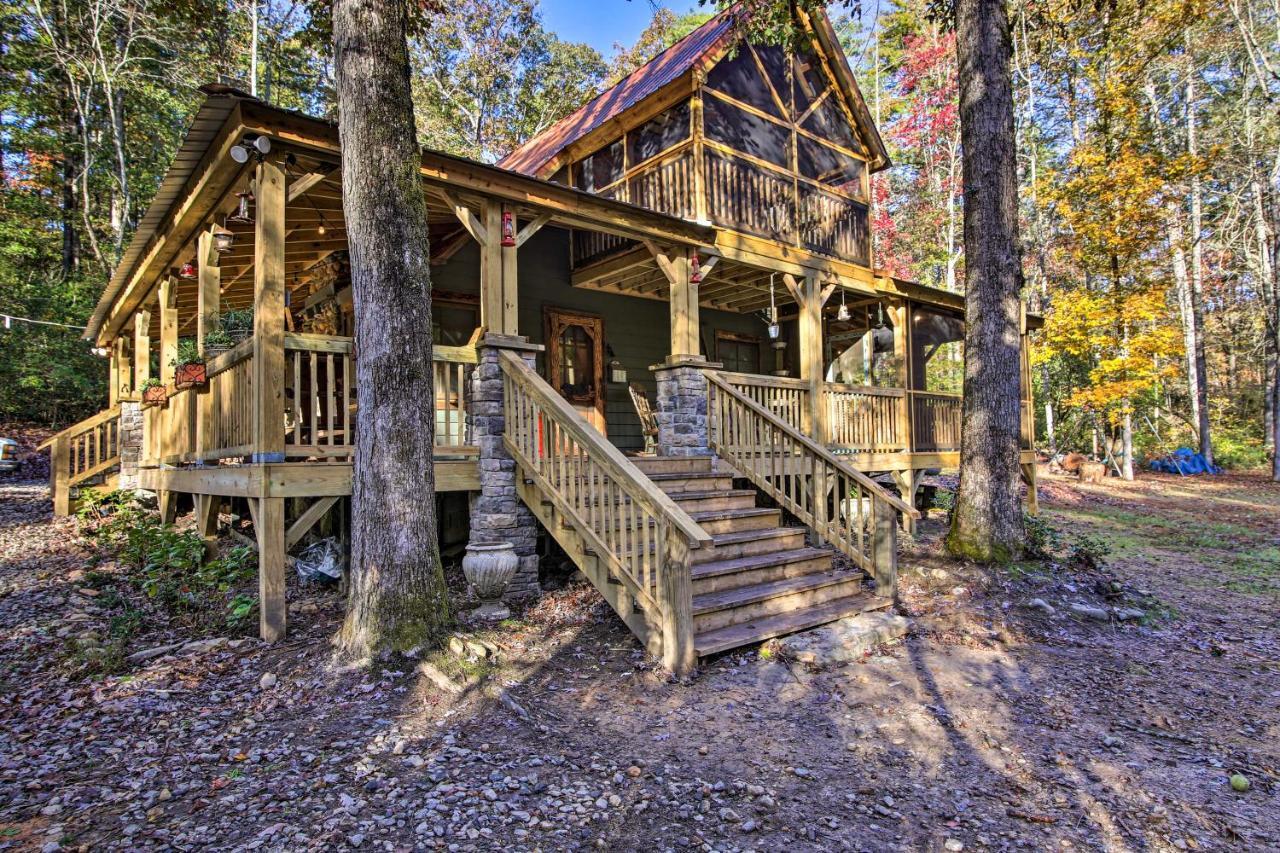Вилла 5-Acre North Georgia Mountain Retreat With Creek! Sautee Nacoochee Экстерьер фото