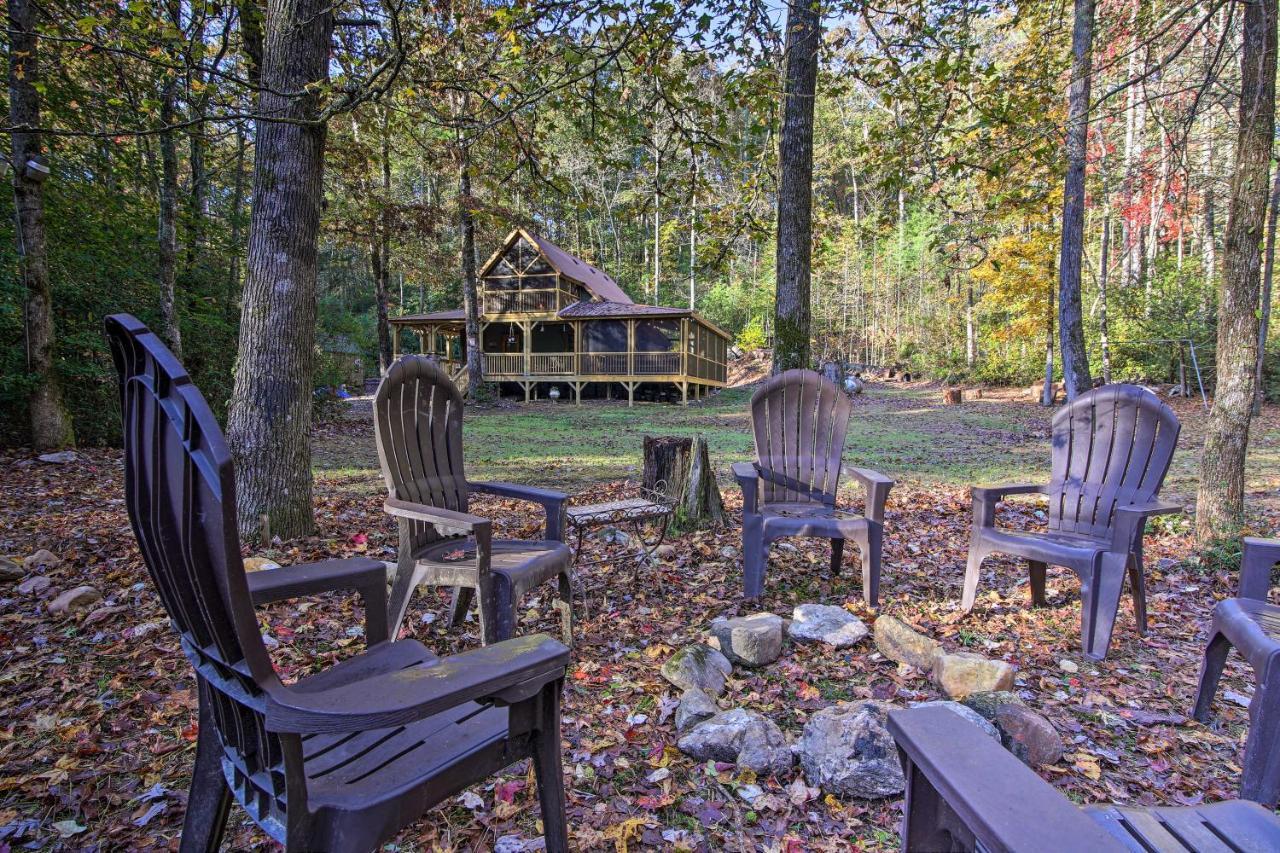 Вилла 5-Acre North Georgia Mountain Retreat With Creek! Sautee Nacoochee Экстерьер фото